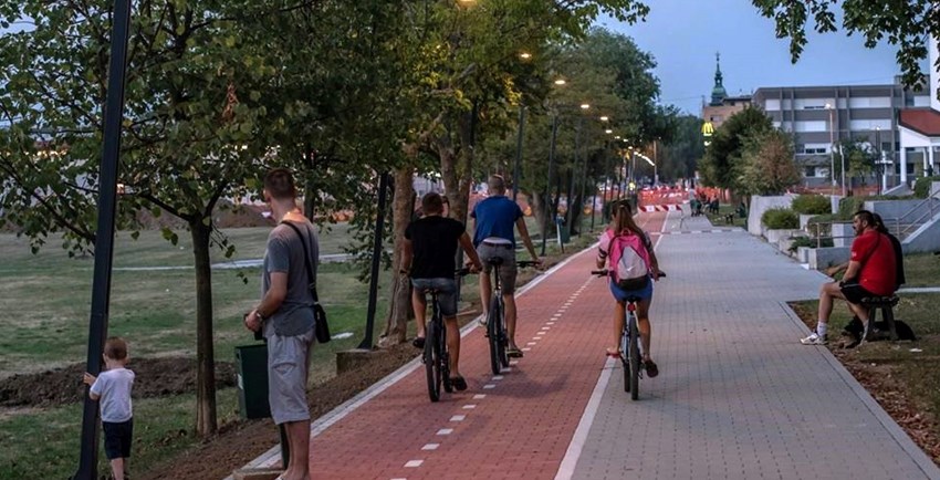 Aleja grada Vukovara u Novom centru dobila dodatni šarm