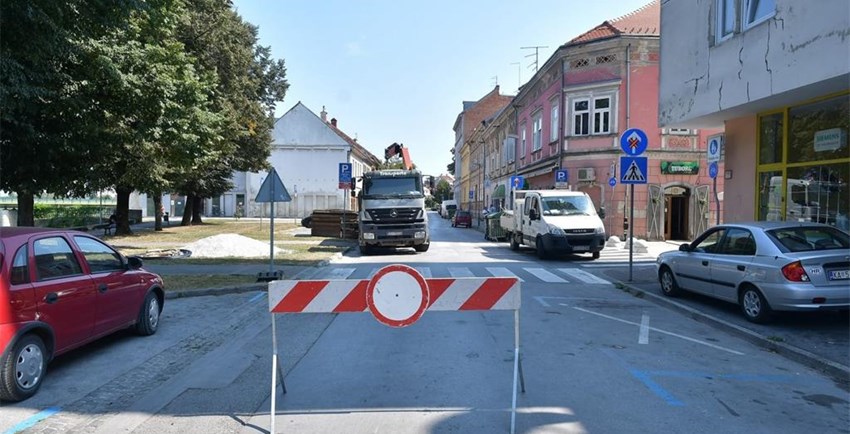 Počeli radovi uređenja Preradovićeve i Gundulićeve ulice