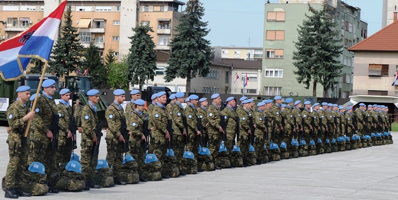 Ispraćaj vojnika OSRH u Libanon