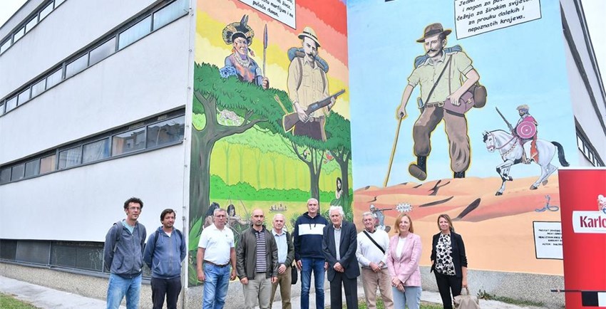 KAkvart u Novom Centru na pročelja zgrada donosi dašak istraživačkog duha