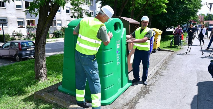 Novi spremnici za stakleni otpad