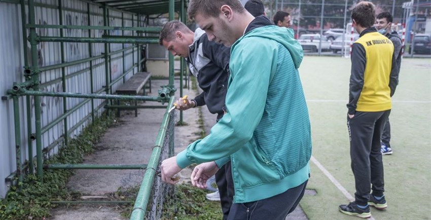 Stanovnici Dubovca uredili svoje sportsko igralište