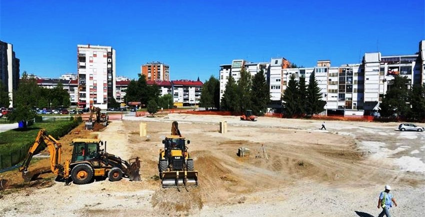 Gradonačelnik obišao radove na parkiralištu OŠ Grabrik