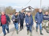 Gradonačelnik obišao Donje Mekušje, zbog najavljenih novih oborina na snazi ostaju izvanredne mjere obrane od poplava