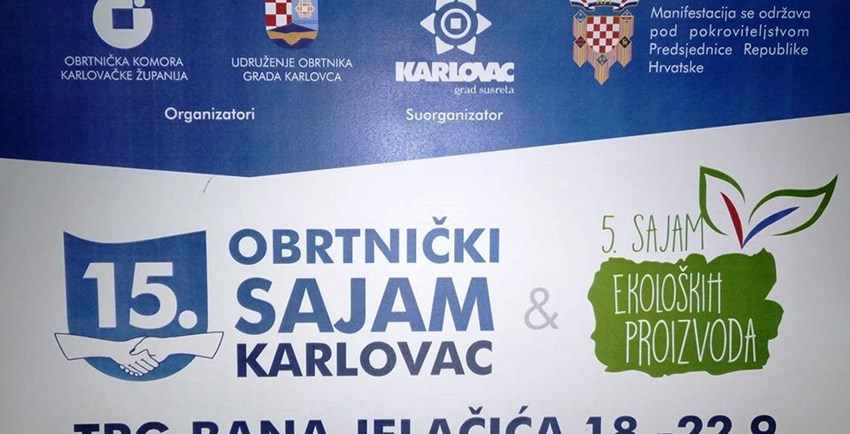 15. obrtnički sajam i 5. sajam ekoloških proizvoda