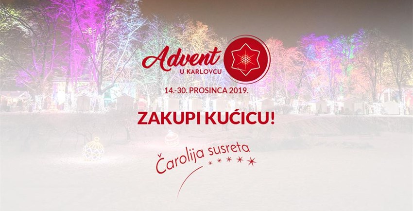 Zakupi kućicu na Karlovačkom adventu