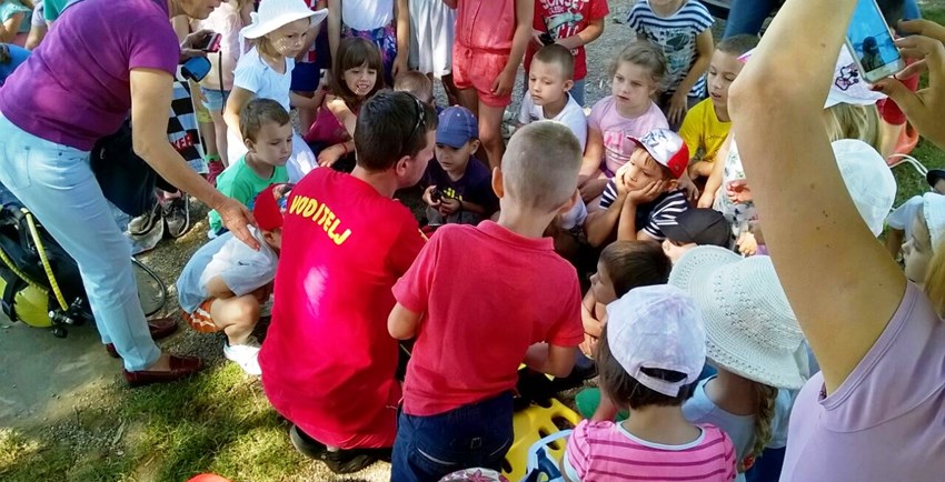 Junior lifeguard na Foginovom