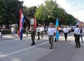 Svečano postrojavanje sudionika „Oluje“ 