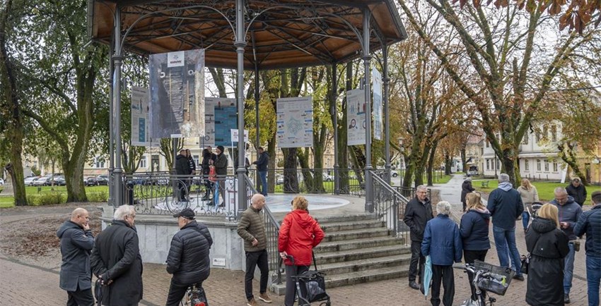 Karlovčani od danas na Glazbenom paviljonu mogu vidjeti kako će izgledati uređena stara gradska jezgra – Mandić: Ovdje svjedočimo novom licu Zvijezde